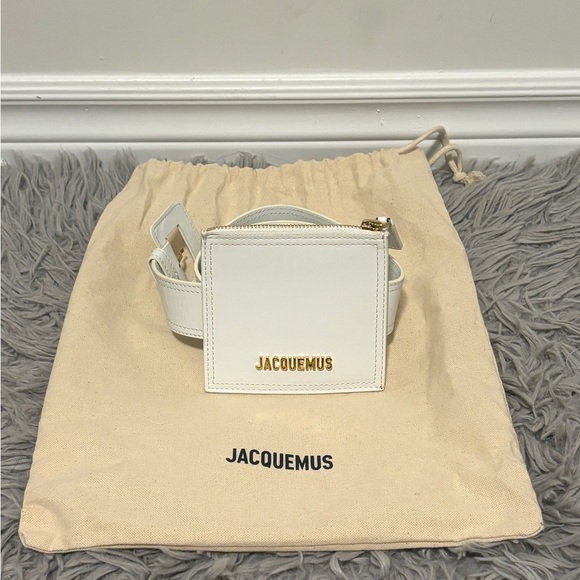 Jacquemus white belt bag size XL - Picture 1 of 7